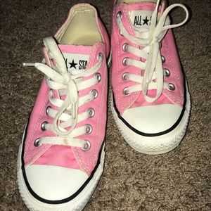 Pink converse